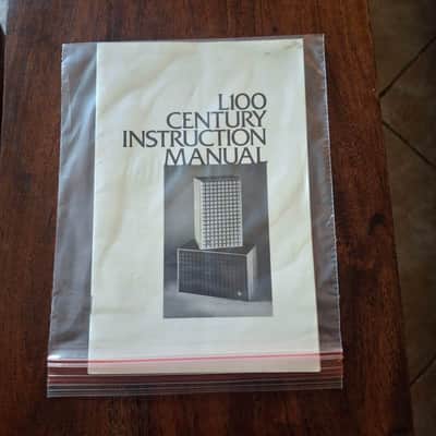 For Ryan Sanders ONLY!  Rare, 1st Generation, JBL L100 Century, w/Manual, Only Pair on Reverb, Superb, $2500 Shipped! image 20