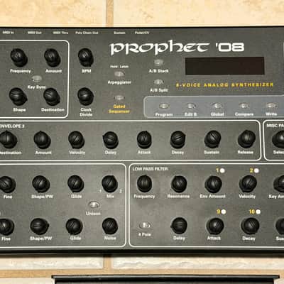 Dave Smith Instruments Prophet 08 PE Desktop 8-Voice Desktop Synthesizer image 5