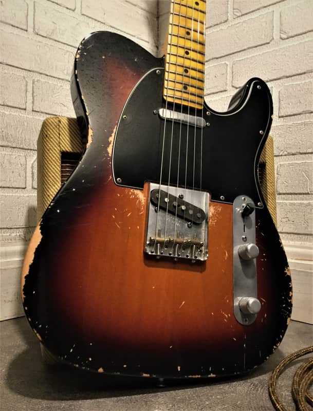 Relic Fender American Special Telecaster Road Worn Sunburst by Nate's Relic Guitars image 1
