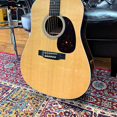 Martin Custom MMV Dreadnought Acoustic Guitar Natural image 3