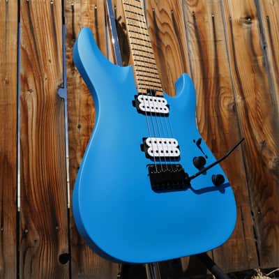 Schecter DIAMOND SERIES Aaron Marshall AM-6 Satin Royal Sapphire 6-String Electric Guitar image 8