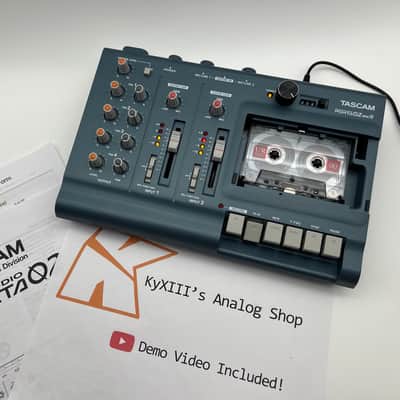 TASCAM Porta 02 mkII Ministudio 4-Track Cassette Recorder | Reverb