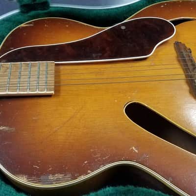 Vintage Gretsch Synchromatic 1930s-1940s acoustic guitar image 3