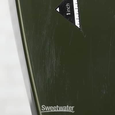 Reverend Six Gun TL Electric Guitar - Army Green with Maple Fingerboard (6GunTLAGd1) image 7