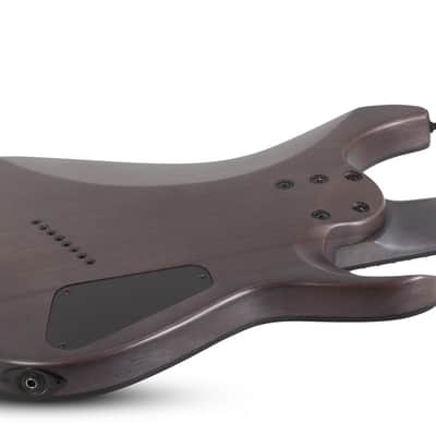 Schecter Omen Elite-8 Multiscale LH Black Cherry Burst image 7