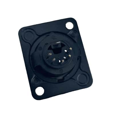 PROCRAFT D-PLATE 5-PIN MIDI / DIN panel mount connector #D-DIN-5 image 2