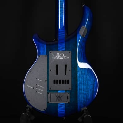 Ernie Ball Music Man BFR Majesty 6-String (15/100)- Blue Ink Quilt (M018642) image 2