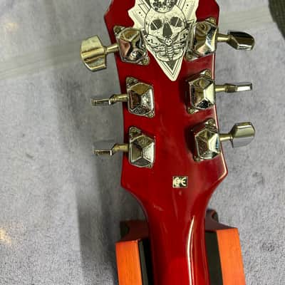 Epiphone Les Paul 100 80’s 90’s - Cherry Burst “Sticker Bomb”💣 image 13