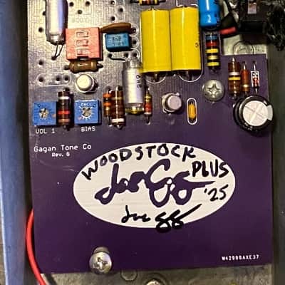 aged Thomas '70s shell Woodstock PLUS W/power jack, jimi inspired boutique wah image 6