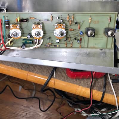 70s Refurbished Bass Amp Head USA image 10