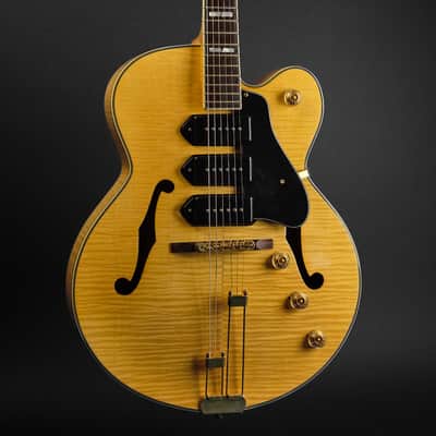 2003 Epiphone Zephyr Blues Deluxe Natural image 4