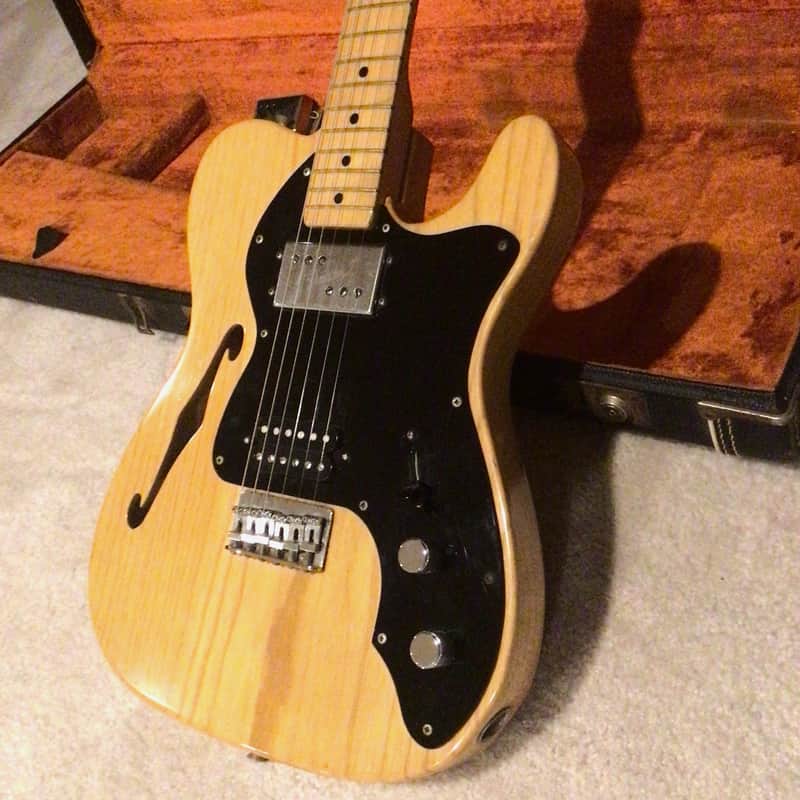 Fender Telecaster Thinline 1972 - 1978 - Natural image 1