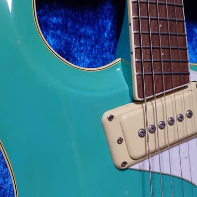 Mosrite Super Custom ’64 3Knob Yuzo Kayama Signature 1999 - Marine Blue image 3