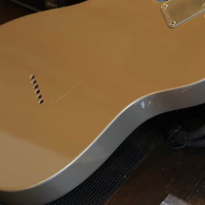 2022 K-Line Truxton Deluxe Thinline w/ Bigsby TV Jones Electric Guitar Gold Mist + OHSC image 15