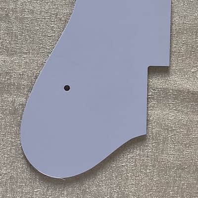 Custom Guitar Pickguard For Epiphone Dot Style Scratch Plate,3 Ply White & E Logo image 5