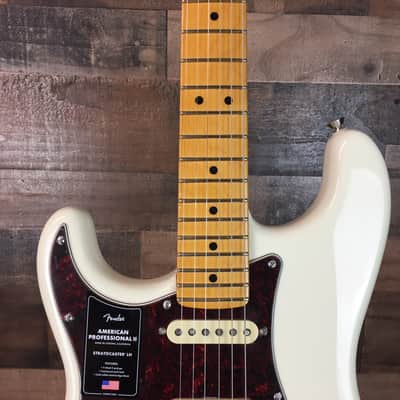 Fender American Professional II Stratocaster, LEFT HANDED, Olympic White, Hard Case, Free Ship, 606 image 7