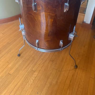 RARE Tama Superstar Mahogany 20 x 18" Floor Tom Drum image 4