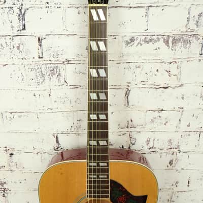 Vintage 1970s Angelica "Dove" Acoustic Guitar (Model 9470) - Made in Japan image 5