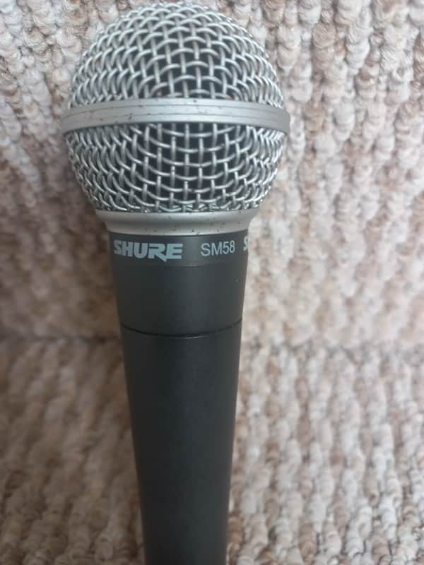 Shure SM58 From November 2013 - black/silver image 1