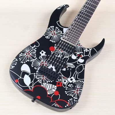 Custom Finish 7 String Electric Guitar, Okoume Body, Maple Neck, 24 Frets Fingerboard image 1