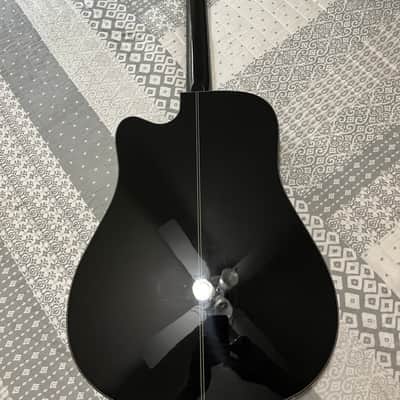 Takamine GD30CE-12 BLK G30 Series 12-String Dreadnought Cutaway Acoustic/Electric Guitar 2010s Gloss Black image 4