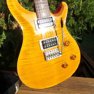1996 PRS Custom 24 - Santana Yellow, '10' Top, excellent condition image 11