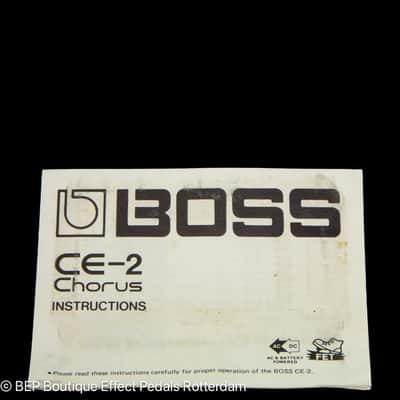 Boss CE-2 Chorus 1987 Japan s/n 838510 as used by Josh Klinghoffer, Johnny Marr, Jimmy Page image 11