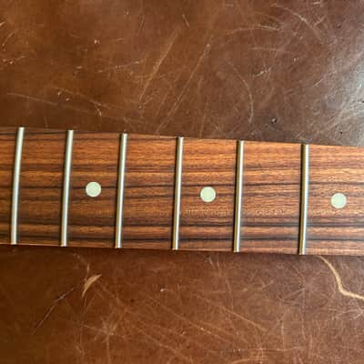 Musikraft Strat Neck 60s Oval C, Roasted Maple with Pao Farro, Aged Oil Finish NEW image 12