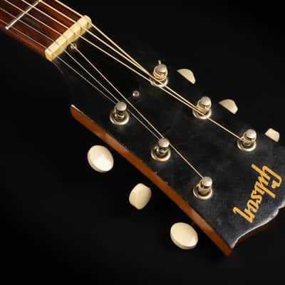 1966 Gibson LG-0 - Natural | USA Kalamzoo Vintage All Solid 00 Acoustic Guitar | Case image 8