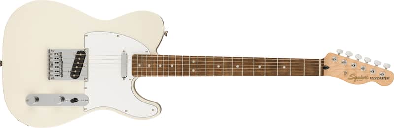 Squier by Fender Affinity Series™ Telecaster, White Pickguard, Olympic White image 1