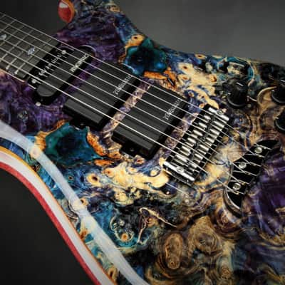 Alembic Further 6 - Buckeye Burl - Resin Top image 14