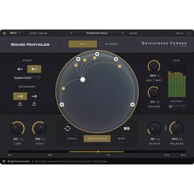 Sound Particles Brightness Panner Virtual Instrument (Stereo, Download) image 1