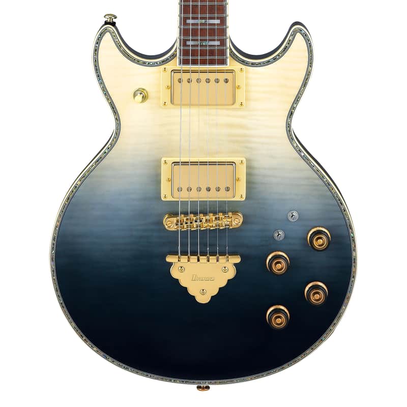 Used Ibanez AR420 AR Standard Electric Guitar - Black Mirage Gradation image 1