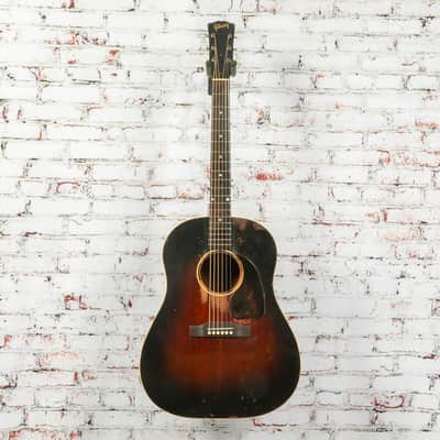 Gibson 1949 J-45 Acoustic Guitar Sunburst with HSC VINTAGE (MMM124836) image 7