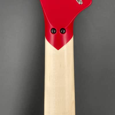 EVH Striped Series 5150, Maple Fingerboard, Red with Black and White Stripes image 6