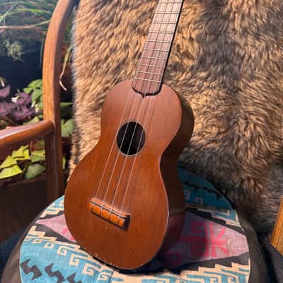 Martin Style 0 Soprano Ukulele 1950s - Natural image 1