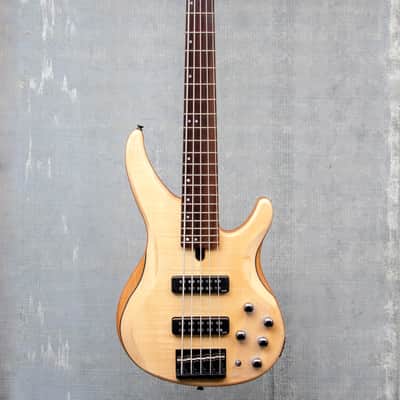 Yamaha TRBX605FM Natural Stain Flamed Maple 5 String image 3