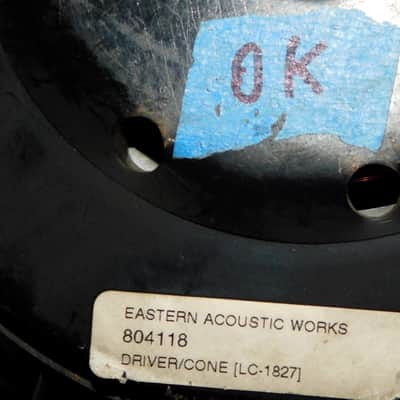 EAW LA118 18" subwoofers drivers pair image 7