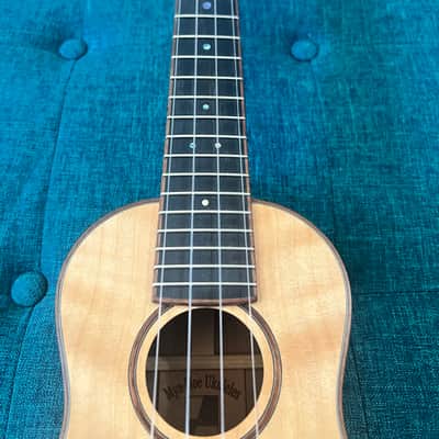 Mya-Moe Super Soprano 2025 - Port Orford Cedar & Walnut image 3