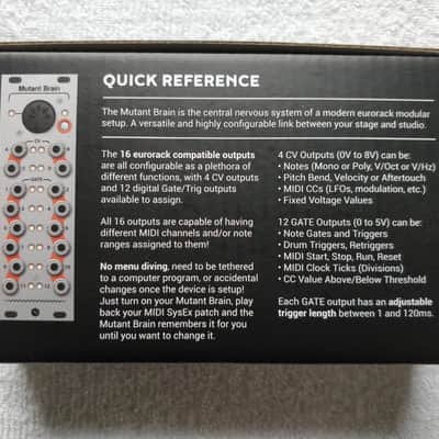 Hexinverter Mutant Brain - MIDI To CV Converter - Eurorack Module - 8hp image 5