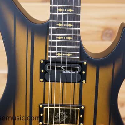 Schecter Synyster Gates Signature Custom-S Sustainiac - Satin Gold Burst image 4