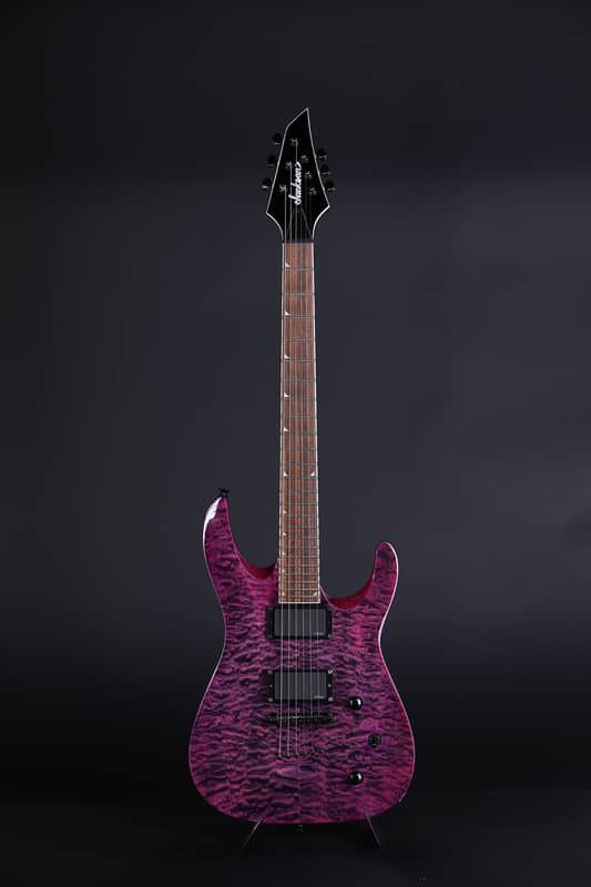 Jackson X Series SLATTXMGQ 3-6 Soloist 2015 - 2018 - Transparent Purple image 1