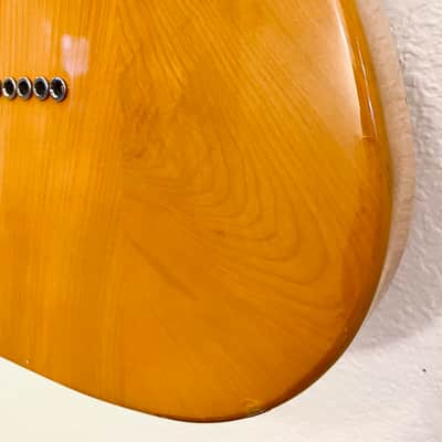 Double Eagle Telecaster ‘52 Ash Body One Piece Maple Neck Late 70’s Early 80’s - Butterscotch image 21