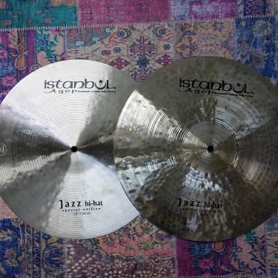 Istanbul Agop 15" Special Edition Jazz Hi-Hat (Pair) 2010s - Traditional image 2
