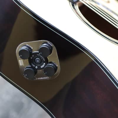 Yamaha TAG3 C TransAcoustic Dreadnought-Style Natural Acoustic Electric Guitar w/Bag image 5