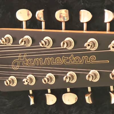 Hammertone 12-String Electric Guitar #1072 2000 Tobacco Sunburst Offset Body w/ Gig Bag image 3