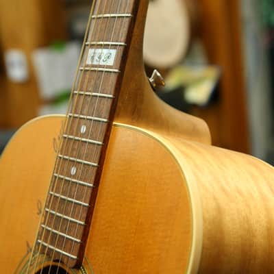 Maton EBG808-TE - Natural - w/ Tolex Case - Tommy Emmanuel Signature Guitar image 13