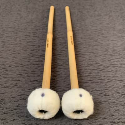 Vintage Black Swamp Medium Bamboo Timpani Mallets image 4