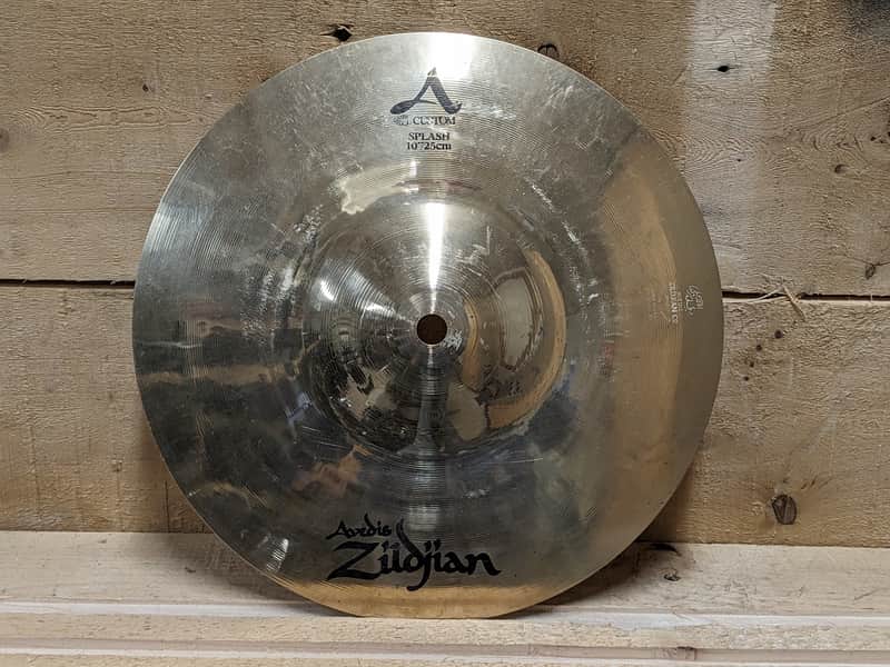 Zildjian 10" A Custom Splash Cymbal 1993 - Present - Brilliant image 1