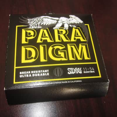 Ernie Ball Paradigm Slinky Electric Guitar Strings 11-54 P02027 image 1